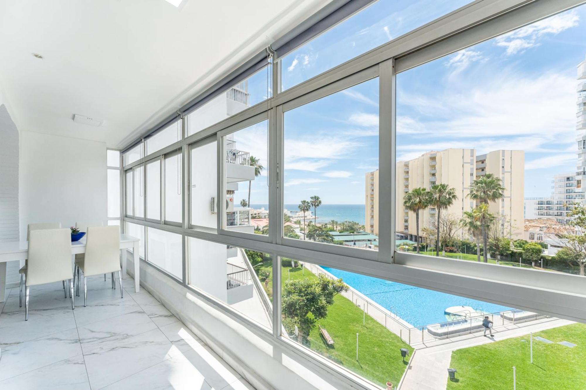 Vb Diana 2Bdrs With Fantastic Sea Views Apartment Беналмадена Екстериор снимка